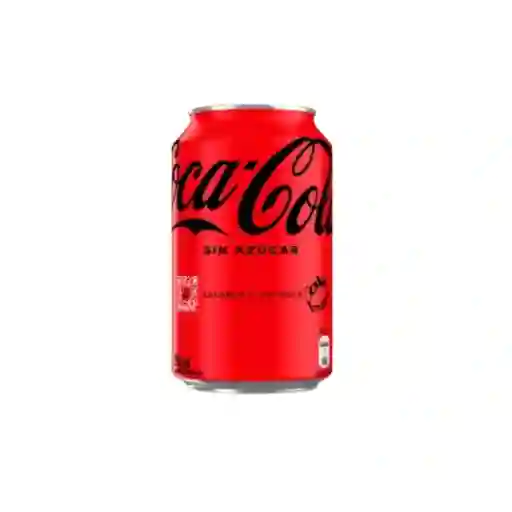 Coca-cola Sin Azúcar Lata 350ml Embotelladora Andina