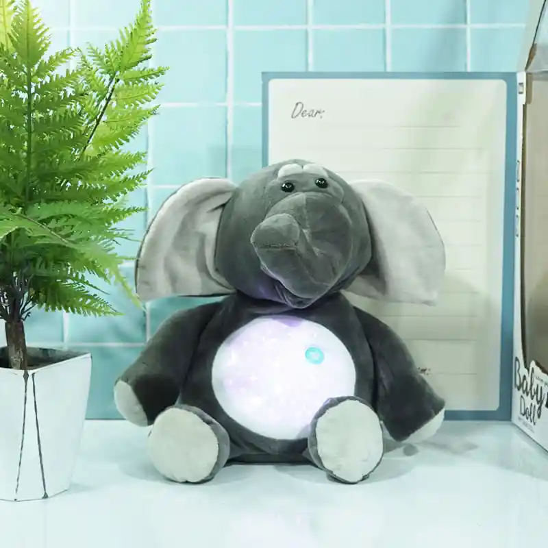 Peluche Espanta Cuco Con Musica Elefante