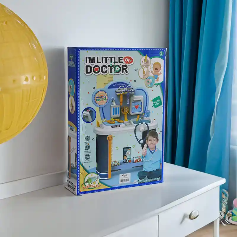 Kit Juguete Medico Mesa Doctor Educativo Para Niños