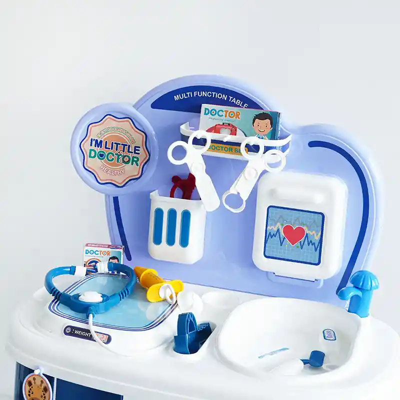 Kit Juguete Medico Mesa Doctor Educativo Para Niños