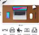 Mousepad Cuero Escritorio - Café