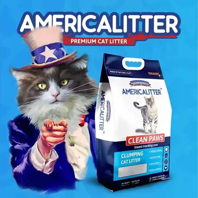 Arena Sanitaria 7 Kg Gato Americalitter Clean Paws Aglutinante