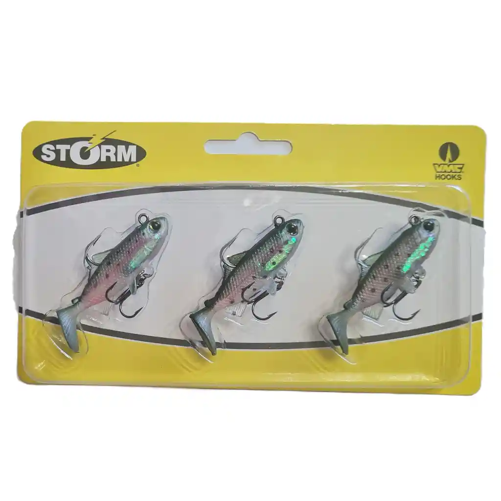 Señuelos Soft Storm Rainbow Trout 5cms 7grs Sinking X3