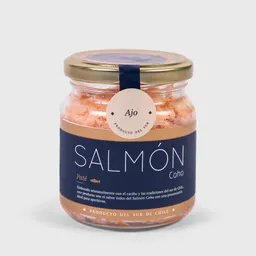 Paté De Salmón Coho Ahumado - Sabor Ajo. Calidad Premium. Conserva Congelada.