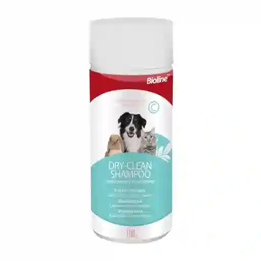 Shampoo Seco Bioline Para Mascotas 100 G