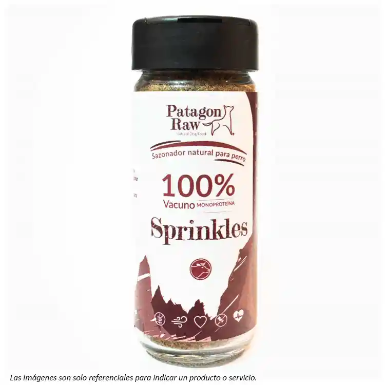 Patagon Raw Sprinkles - Sazonador Sabor Vacuno 60g