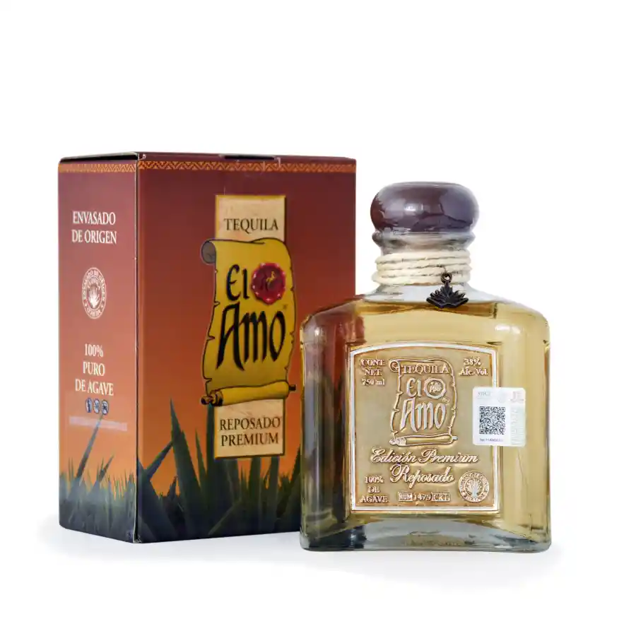 Tequila El Amo Reposado Premium 38º 750cc