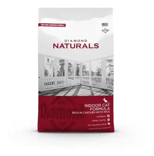 Diamond Naturals - Indoor Gato Pollo Y Arroz 3 Kg