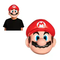 Máscara Nintendo Mario