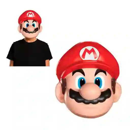 Máscara Nintendo Mario