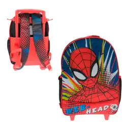 Mochila Con Ruedas Spiderman