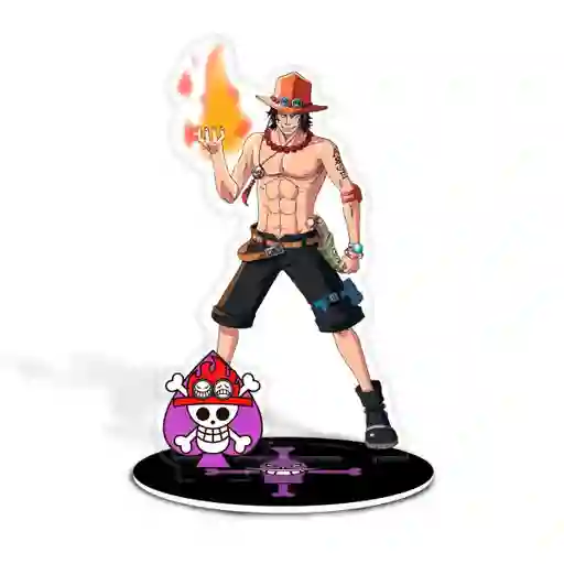 Figura Acrilica Portgas D Ace One Piece