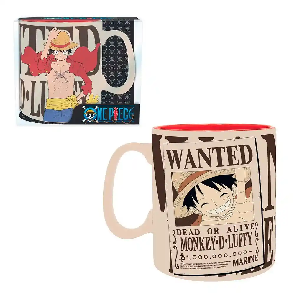 Tazon Luffy & Wanted 460ml One Piece