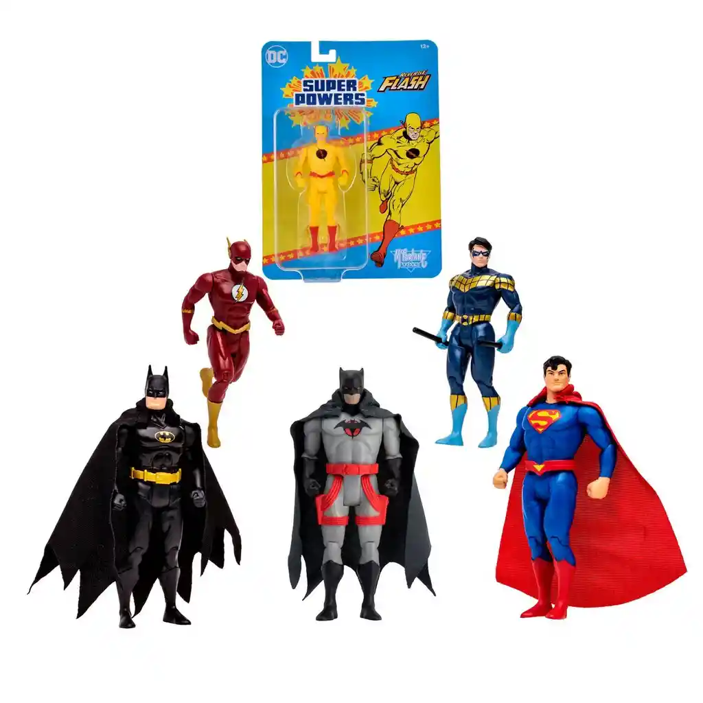 Figura Dc Direct Super Powers 13 Cms De Mc Farlane