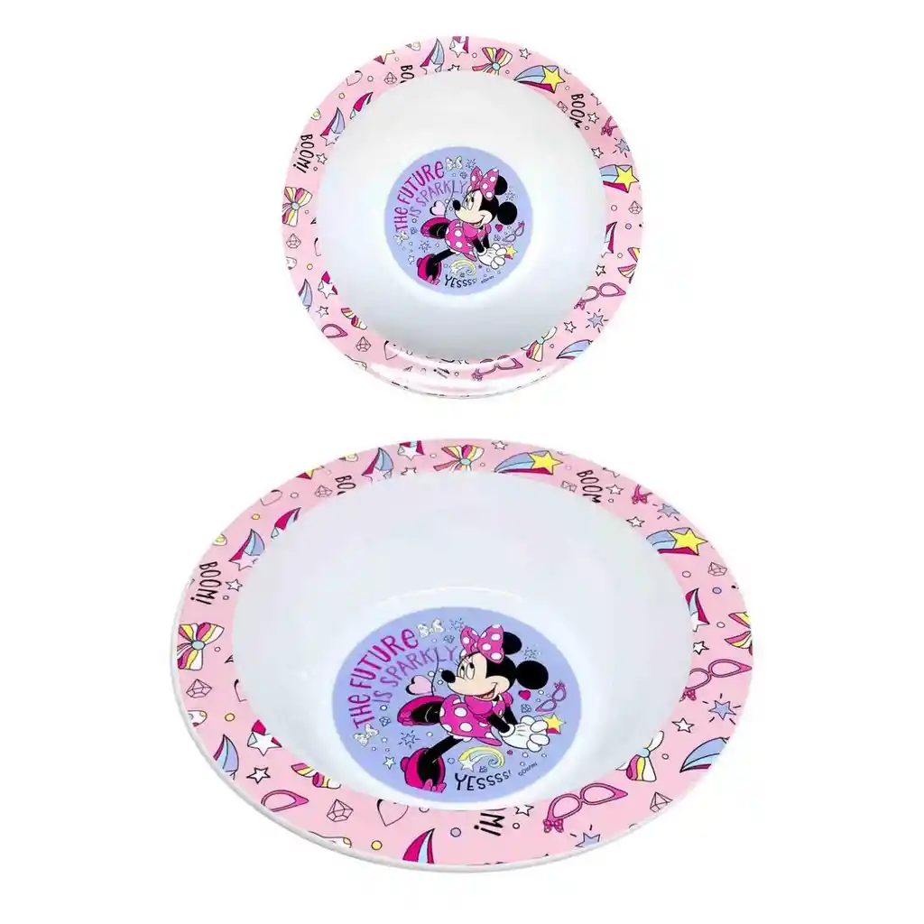 Bowl Infantil Apto Microondas Minnie