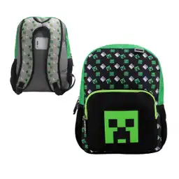 Mochila Juvenil Minecraft Rubber