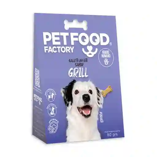 Galleta Horneada Grill Perros Adultos 80 Gr Pet Food Factory