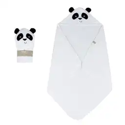 Toalla Capucha Panda Infanti