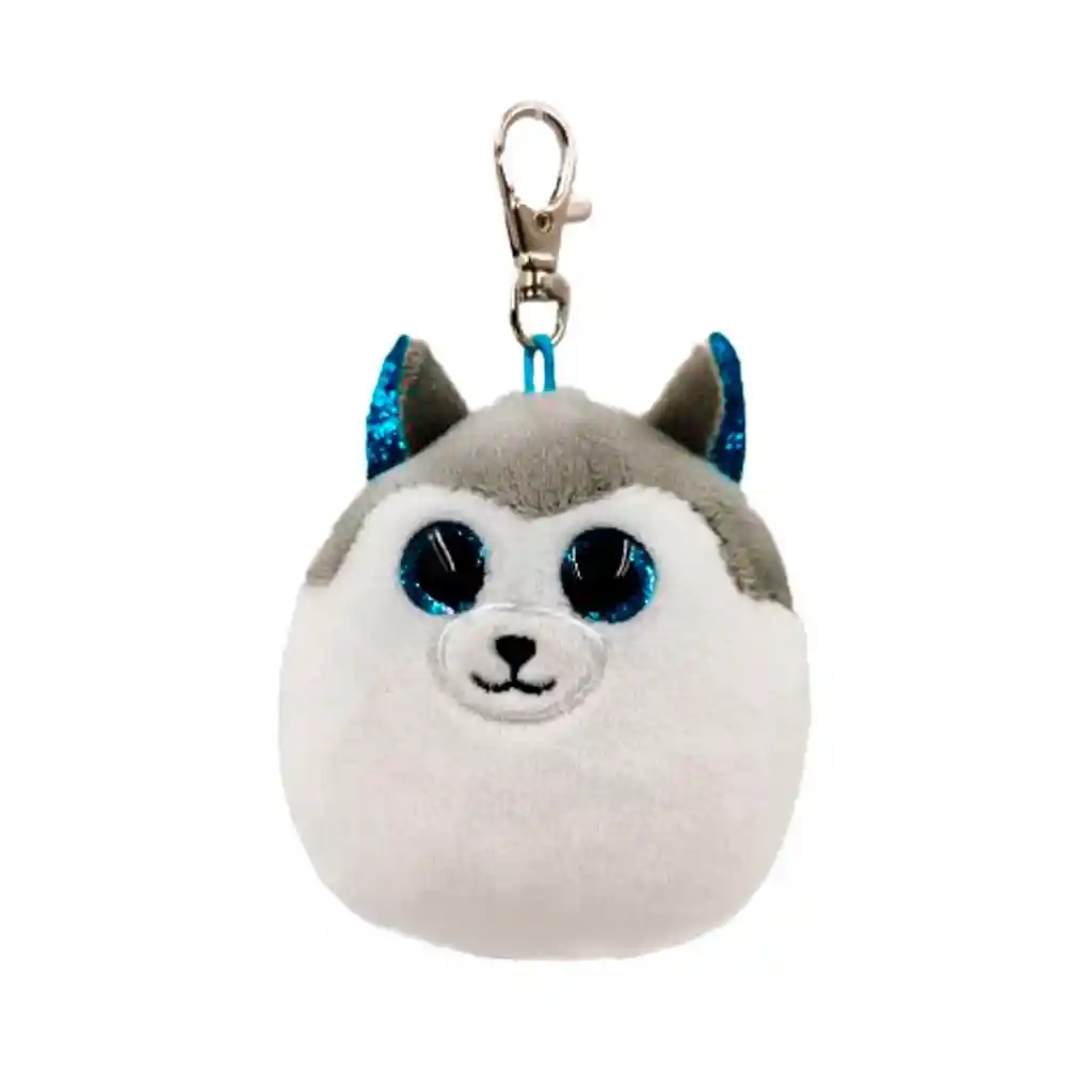 Ty Squish-a-boos Slush Husky Clip