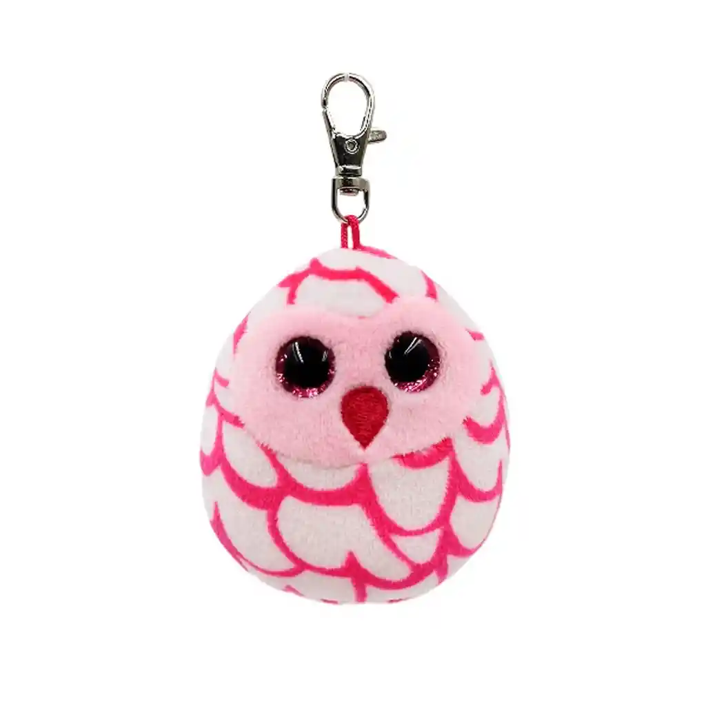 Ty Squish-a-boos Pinky Búho Clip