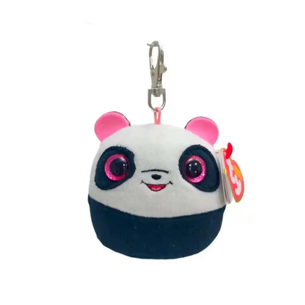 Ty Squish-a-boos Bamboo Panda Clip