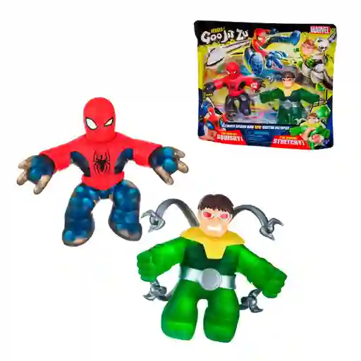 Goo Jit Zu Marvel Versus Pack Spider Man Vs Doctor Octopus