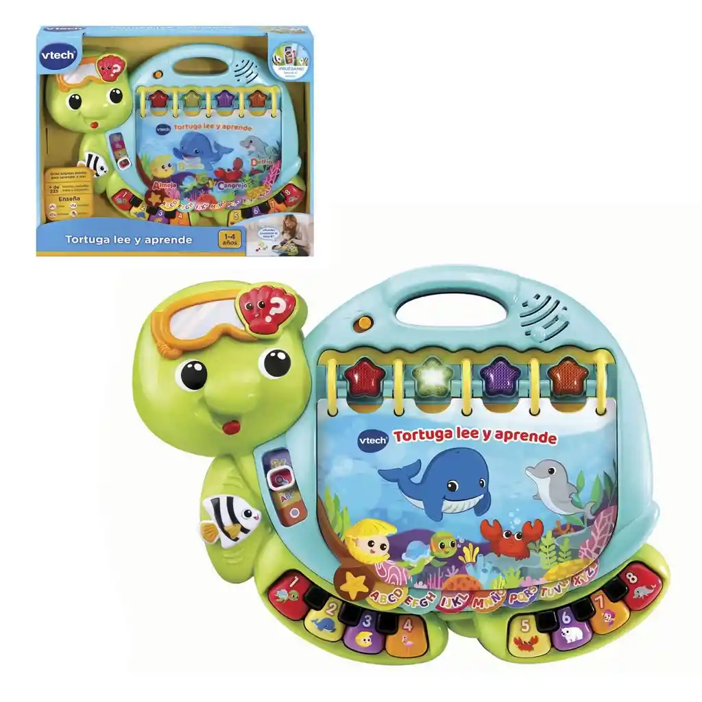 Vtech Tortuga Lee Y Aprende