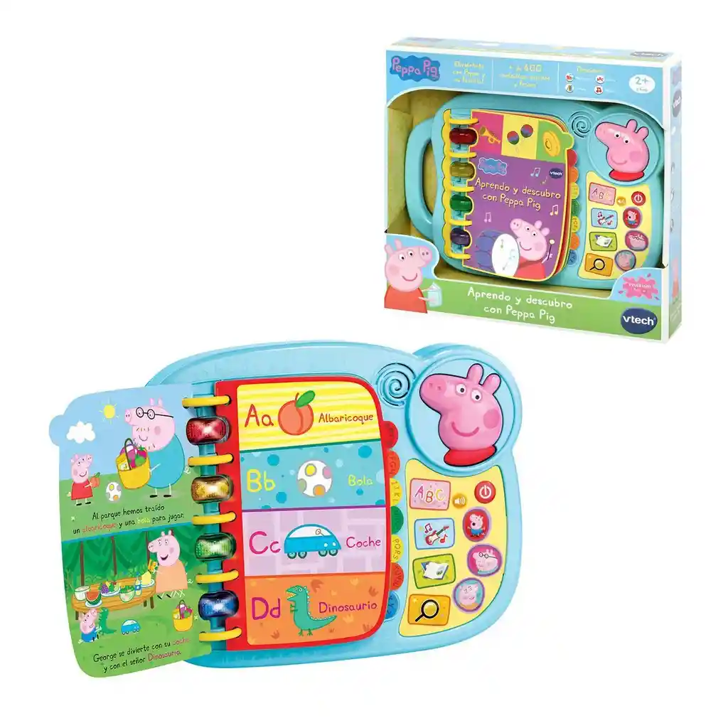 Vtech Aprendo Y Descubro Con Peppa