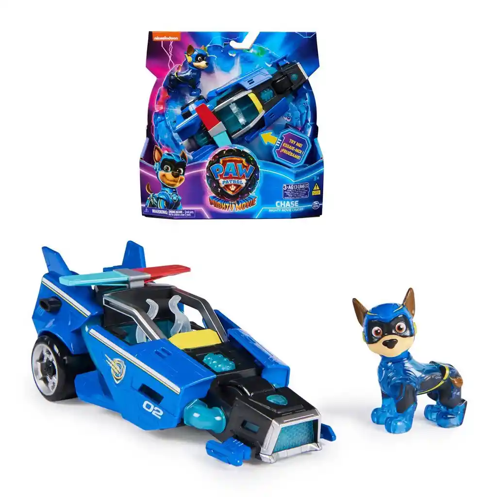 Paw Patrol Mighty Vehiculo Película - Chase