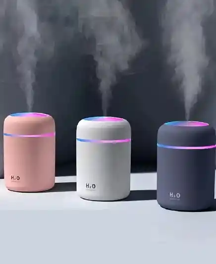 Humificador Difusor De Aire Luz Led Rgb Usb