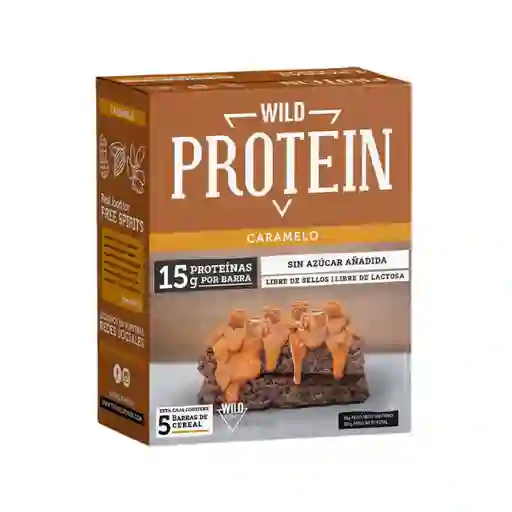 Wild Protein Wildfood Barra de Proteina Caramelo