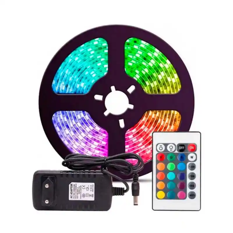 Tira De Luz Led Rgb 5 Metros