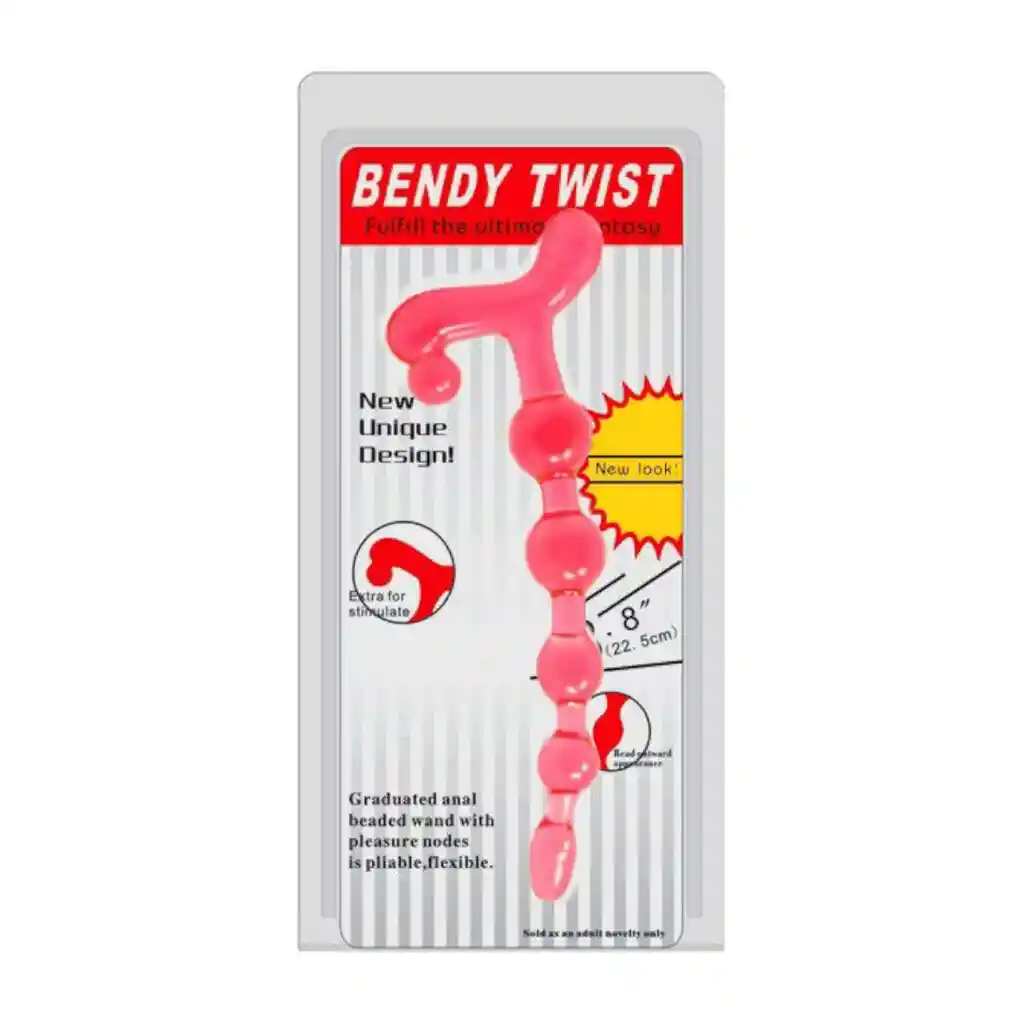 Plug Anal Vara Bendy Twist