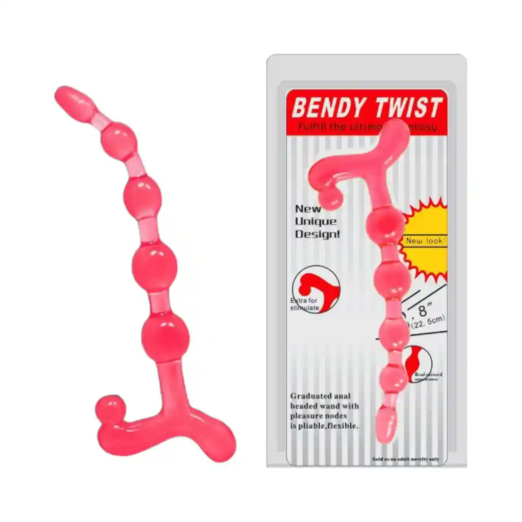 Plug Anal Vara Bendy Twist