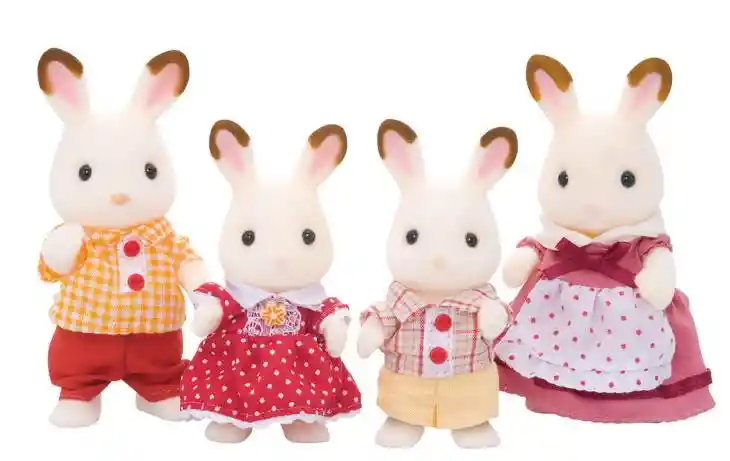 Epoch Sylvanian Families Chocolate Rabbit Family