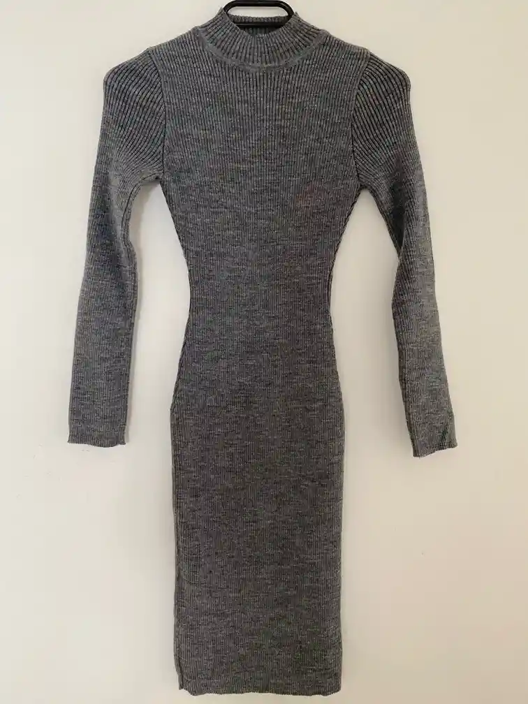 Vestido Mara Gris Oscuro - Talla S