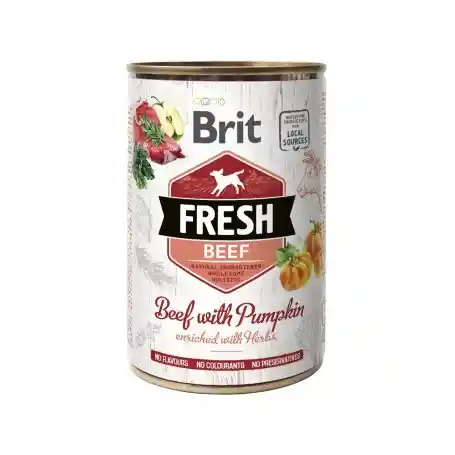 Brit Fresh Lata Beef With Pumpkin