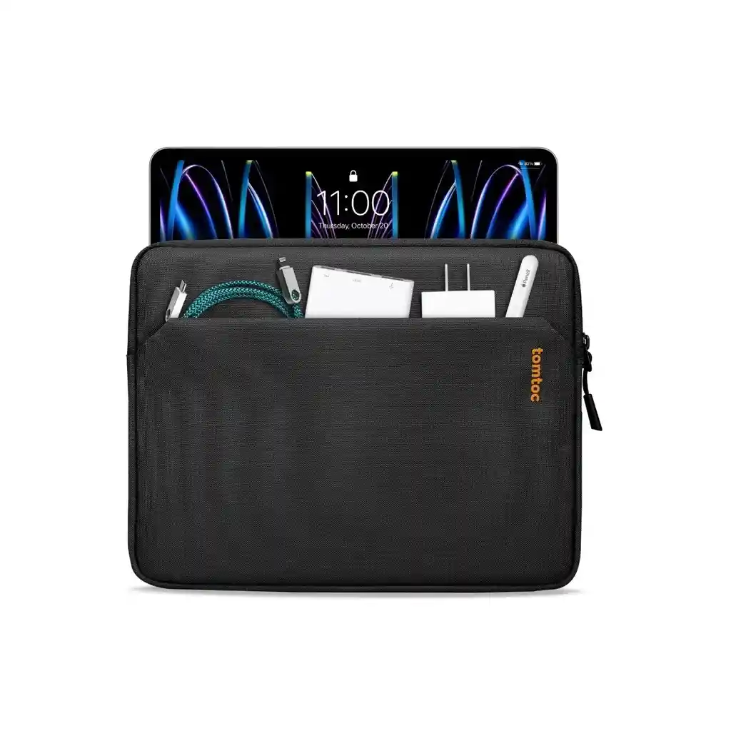 Tomtoc Funda Light-b18 Para Ipad Pro 12.9" 6/5/4/3 + Teclado - Negro