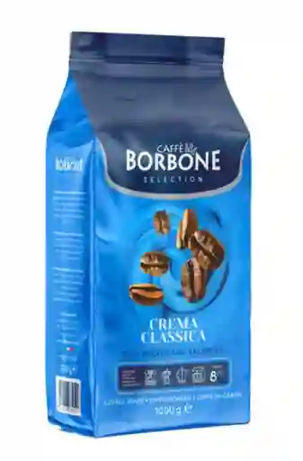 Cafe Grano Crema Clásica Borbone 1kg - Cafe Italiano Exclusive Borbone
