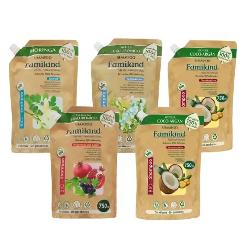 Shampoo Familand Biodegradable