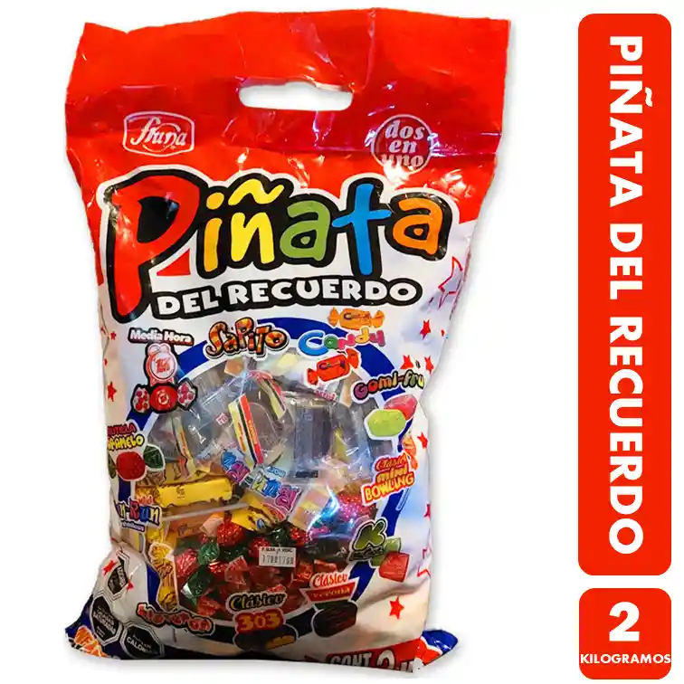 Dulces Para Piñata Del Recuerdo - Clásica (bolsa Con 2kg)