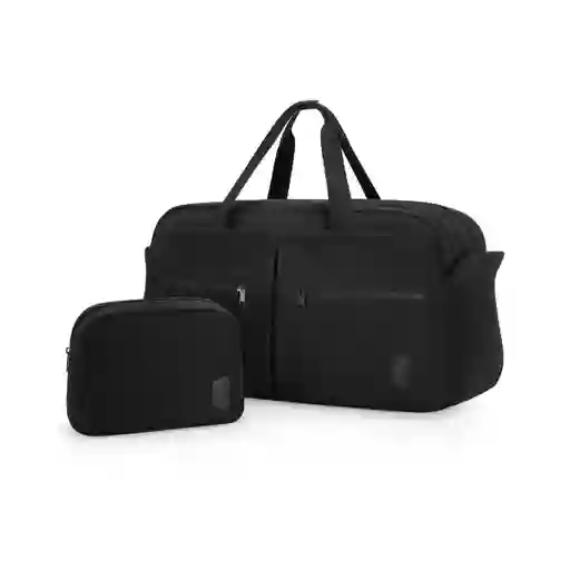 Bagsmart Bolso De Mano Para Viajes Two-zone Con Neceser 17.3" - Negro