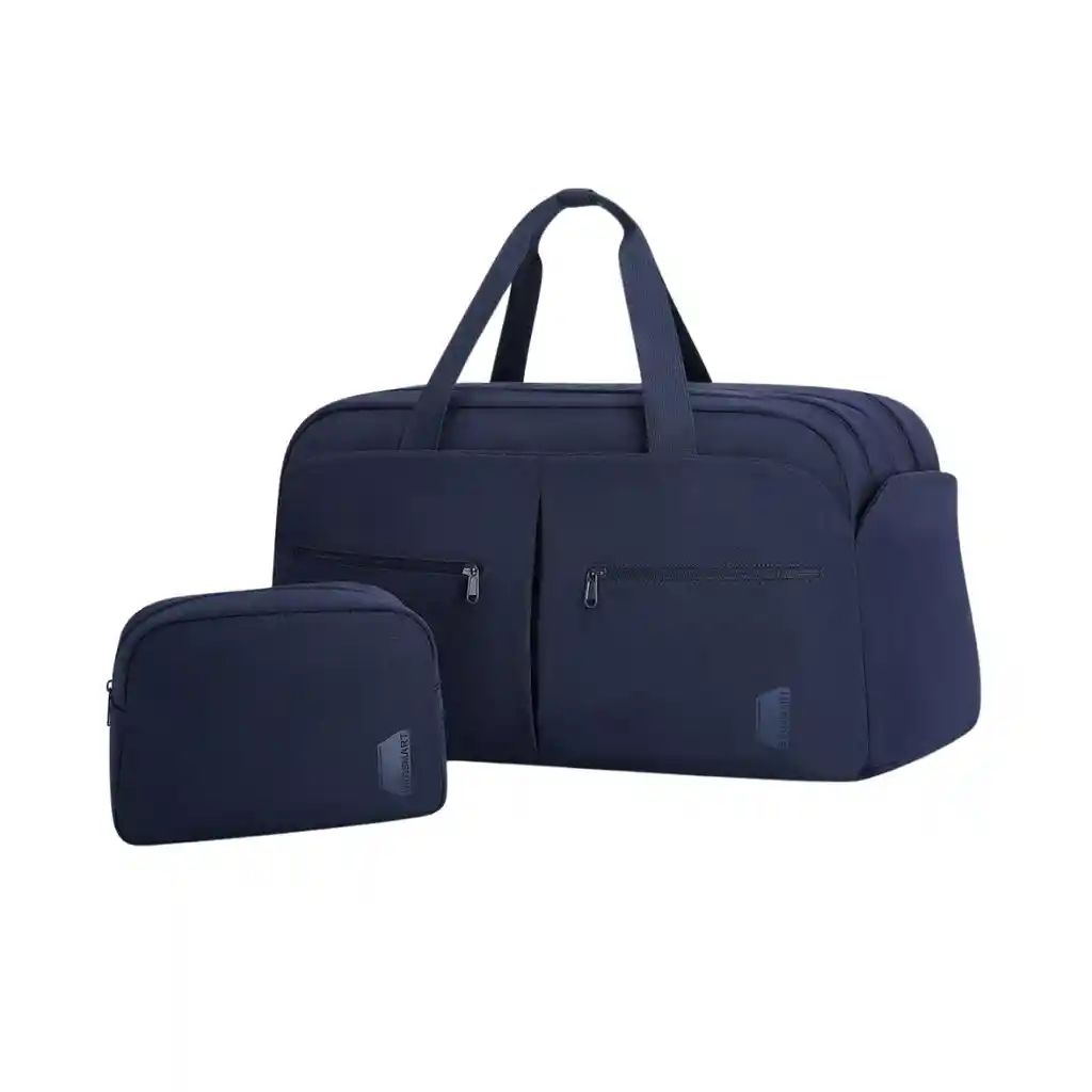 Bagsmart Bolso De Mano Para Viajes Two-zone Con Neceser 17.3" - Azul