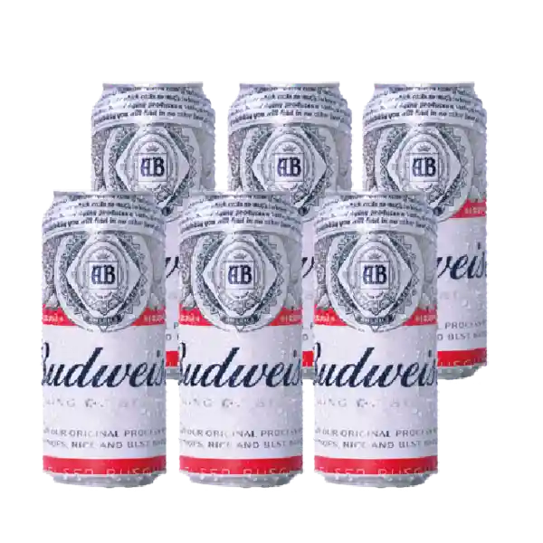 Budweiser Lata 6x470cc