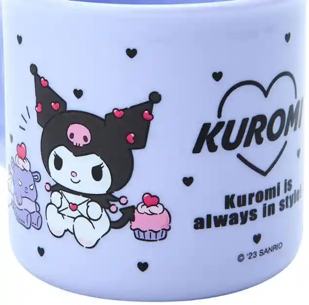 Kuromi Everyday Plastic Mug (taza De Plastico)
