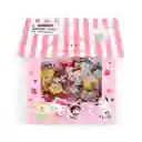 Paquete De Mini Pegatinas Personajes De Sanrio (serie Parfait Shop)