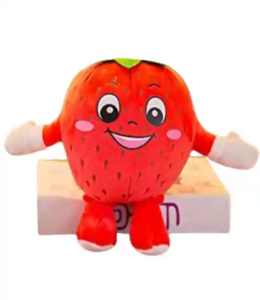 Peluche De Frutilla Felpa Suave