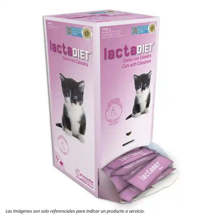 Lactadiet 1 Sobre Leche Para Gatos Y Hurones Con Calostro - Pharmadiet