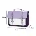 Ecosusi Maletín Mochila Tracy Para Laptop De 15,6” - Violeta Claro