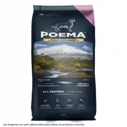 Poema Perros Senior - Salmón Y Arroz 12kg